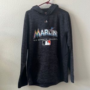 Marlins hoodie. EUC size medium mens